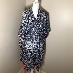 Gorgeous Tribal Graphic Kimono with tassels 💙